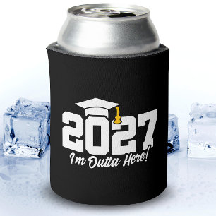 Porta-lata Citação Engraçada de Formatura Turma de Formandos