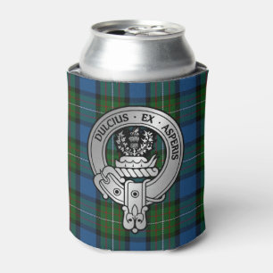 Porta-lata Clan Ferguson Crest & Atholl Tartan pode resfriar