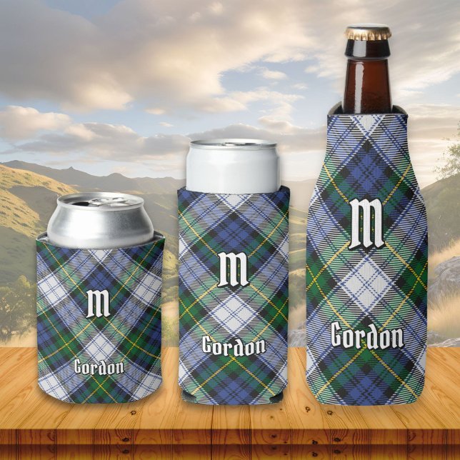 Porta-lata Clan Gordon Dress Tartan Can Cooler (Criador carregado)
