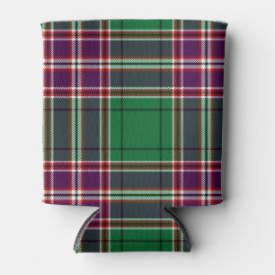 Porta-lata Clan MacFarlane escocês caçando Xadrez de Tartan