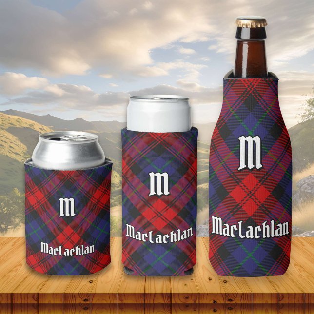 Porta-lata Clan MacLachlan Tartan (Criador carregado)