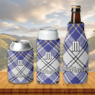 Porta-lata Clan MacPherson Blue Dress Tartan Can Cooler