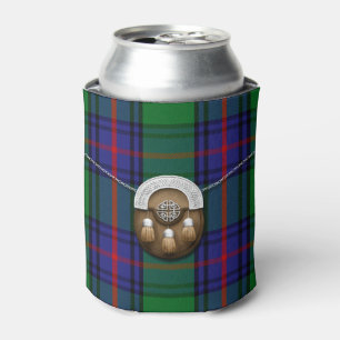 Porta-lata Clan Shaw Tartan E Sporran