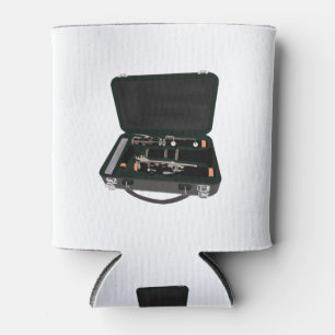 Porta-lata Clarinet Desmontado Dentro a Suitcase