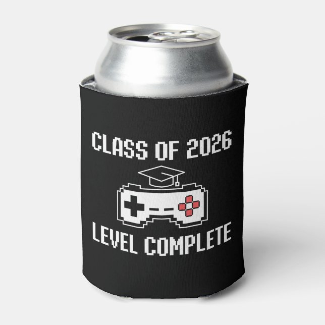 Porta-lata Class Of 2026 Level Complete Gaming Graduation (Can Front)