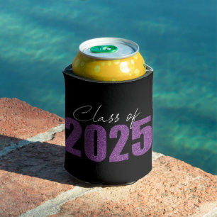Porta-lata Classe de brilho roxo de 2025