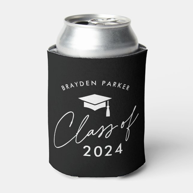 Porta-lata Classe de graduação simples 2024 (Can Front)