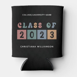 Porta-lata Classe Retroativa Personalizada de Graduação 2023