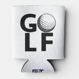 Porta-lata Clássico Vintage Golfe Teeing It Up