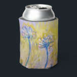 Porta-lata Claude Monet - Agapanthus<br><div class="desc">Agapanthus,  close-up (Les Agapanthes) - Claude Monet,  1914-1917</div>