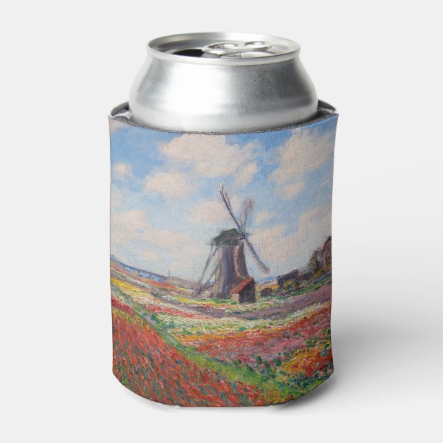 Porta-lata Claude Monet - Campo das Tulipas na Holanda (Can Front)