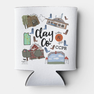 Porta-lata Clay County