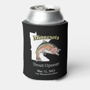Porta-lata Cliente Lago/Data Minnesota Trout Opener Dark