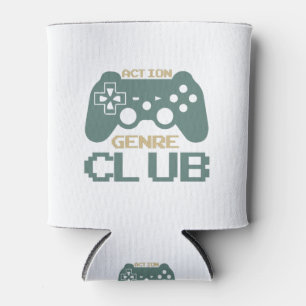 Porta-lata Clube de Gênero de Ação-Jogos-Jogador-Jogo-Diverti
