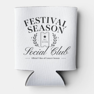 Porta-lata Clube Social de Festival de Música - Caneca Térmic