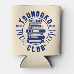 Porta-lata Clube Tsundoku Amantes de Livros Bibliófilo Bookto