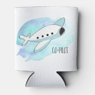 Porta-lata Co-Piloto com Plane Personalizado