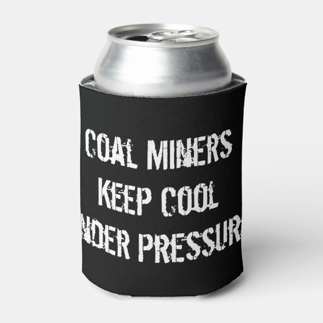 Porta-lata Coal Miner Kozie (Can Front)