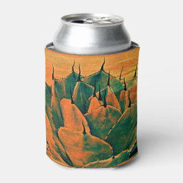 Porta-lata Cobre Personalizado - Cactus Sonoran Laranja