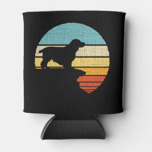 Porta-lata Cocker Spaniel Retro Vintage 60s 70s Cachorro Pupp