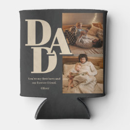 Porta-lata Colagem de Fotos de Dia de os pais Personalizada |
