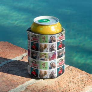 Porta-lata Colagem de Fotos instagram Lembrança