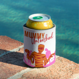 Porta-lata Coleção de Carimbo de Halloween "Mamãe Liberada"