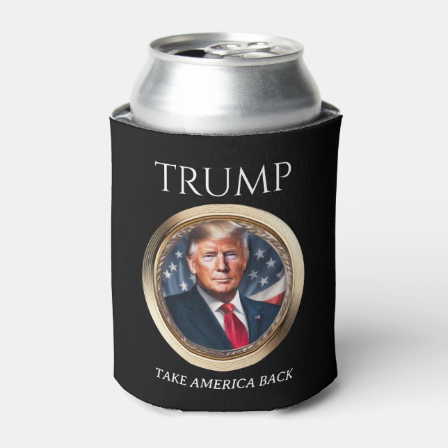 Porta-lata Coletivo da Campanha Donald Trump 2024 (Can Front)