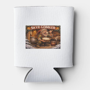 Porta-lata Coletor de Skyr Duende Islandês de Natal
