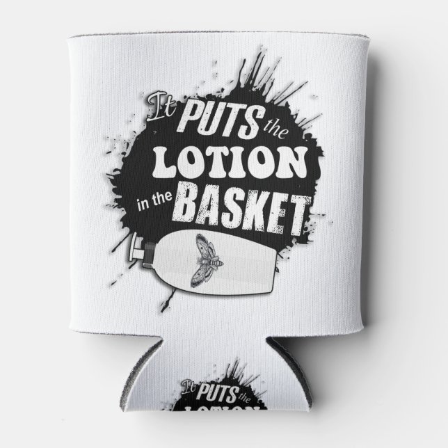 Porta-lata Coloca a Loção no Bolso (Frente)