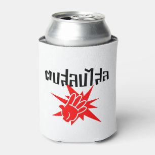 Porta-lata Coloque-o no chão, seu Bobo, Dop Salop Salai, em T