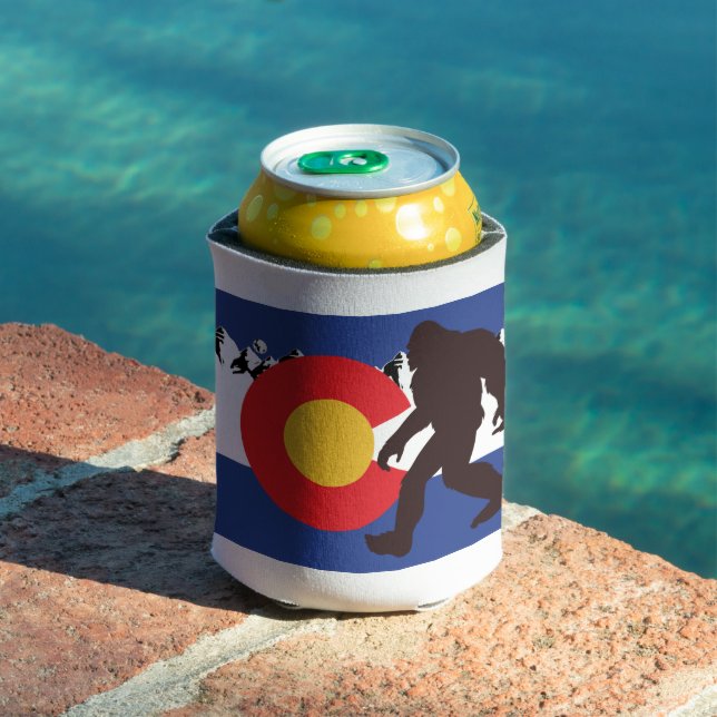 Porta-lata Colorado Flag Bigfoot (Piscina in situ)