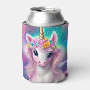 Porta-lata Colorful Fantasy Kawaii Unicorn