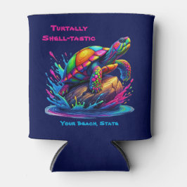 Porta-lata Colorir Coloração da Tartaruga