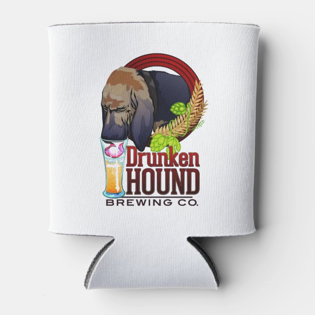 Porta-lata Coluna De Criação De Cães Bêbados (Frente)