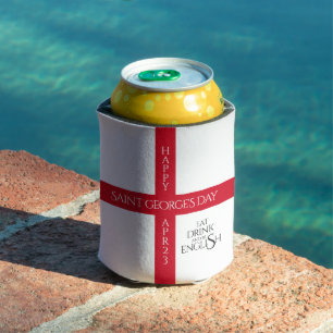 Porta-lata Coma a bebida e seja Rua de inglês A bandeira da 