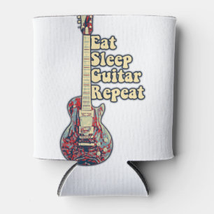 Porta-lata Coma guitarra de sono repete.