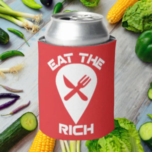 Porta-lata Coma O Rico - A Mata Anti-Greed