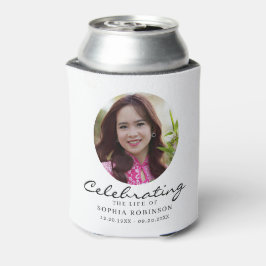 Porta-lata Comemoração da Vida Álbum de Fotos Lembrança