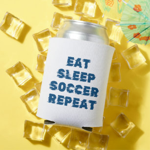 Porta-lata comer dormir futebol repetir