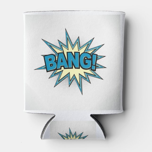 Porta-lata Cômico do BANG! (Frente)