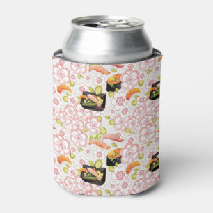 Porta-lata Comida Japonesa: Padrão Sushi 2