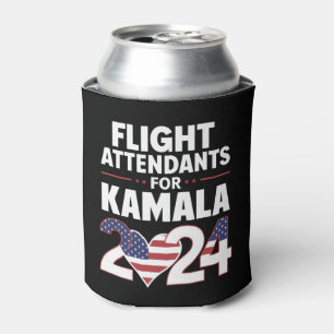 Porta-lata Comissários de Bordo Para Kamala Harris Eleição 20