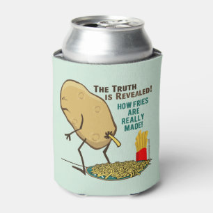 Porta-lata Como as batatas são realmente feitas