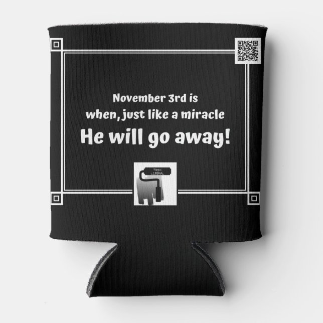 Porta-lata Como um Milagre - pode resfriar com atitude (Frente)