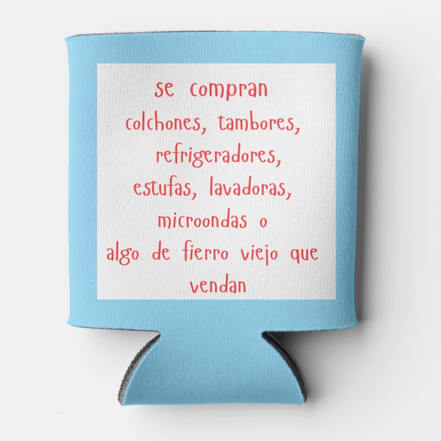Porta-lata compram-se... suporte de latas (Frente)