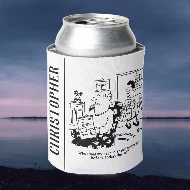 Porta-lata Comprando Trip. Gasto de Registro. Oversação em Co (Criador carregado)