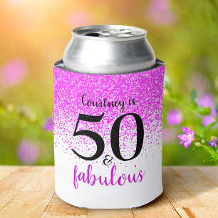 Porta-lata Confetti 50 cor-de-rosa divertido e fabuloso perso