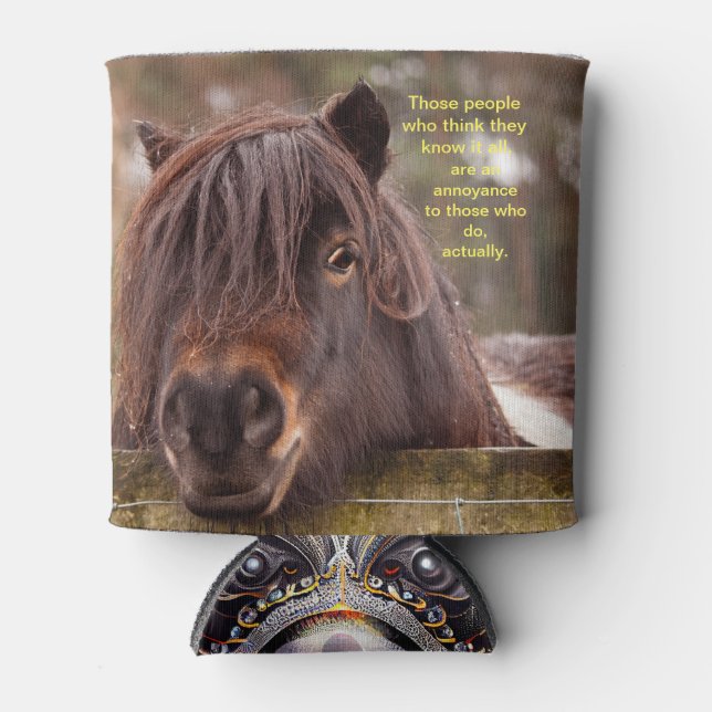 Porta-lata Conheço tudo (Frente)