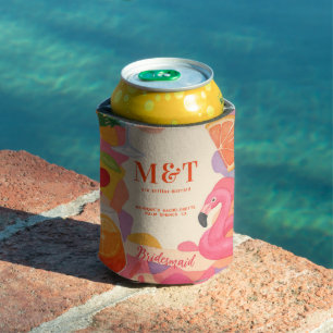 Porta-lata Conjunto de Solteira Tropical Personalizado à Beir